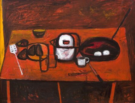 William Scott (1913-1989), ‘Table Still Life ’, 1955