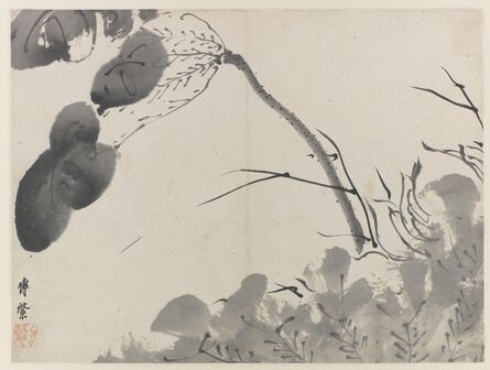 Bada Shanren (Zhu Da) 八大山人 (朱耷), ‘Lotus’, Qing dynasty-ca. 1665