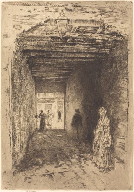 James Abbott McNeill Whistler, ‘The Beggars’, 1879/1880