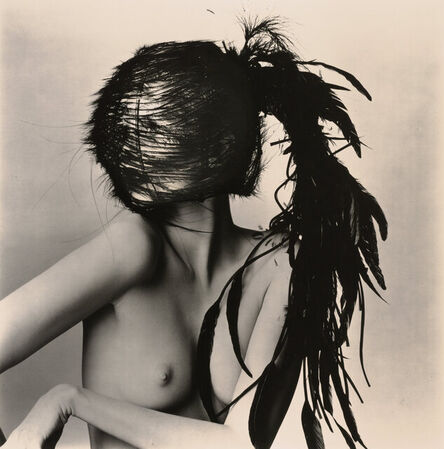 Irving Penn, ‘Chanel Feather Headdress (B), New York’, 1994