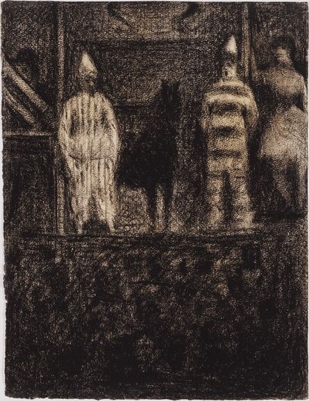 Georges Seurat, ‘Sidewalk Show’, 1883-1884