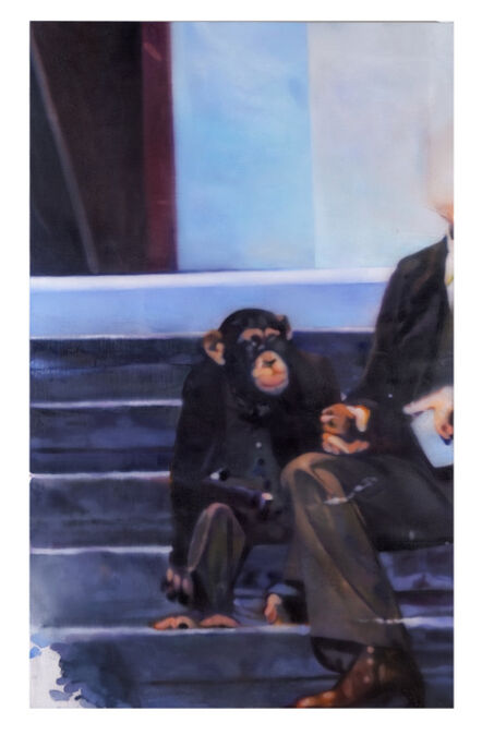 Johannes Kahrs, ‘Untitled (monkey man)’, 2015