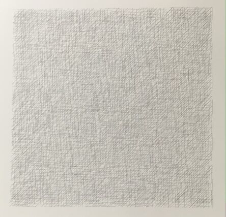 Sol LeWitt, ‘Lines of One Inch Four Directions Four Colors’, 1971