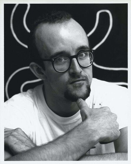 Tseng Kwong Chi, ‘Keith Haring photograph by Tseng Kwong Chi’, ca. 1989