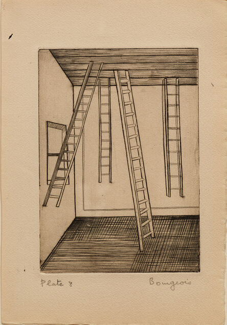 Louise Bourgeois, ‘He Disappeared into Complete Silence, Plate 8’, 1947