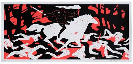 Cleon Peterson, ‘Victory (Red)’, 2017