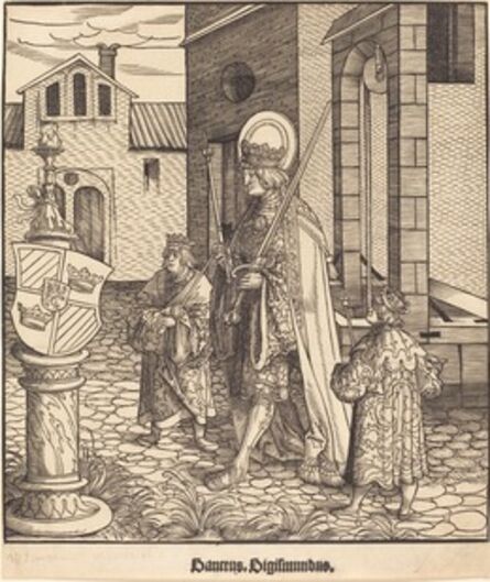 Leonhard Beck, ‘Saint Sigismundus’, 1516/1518