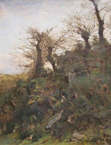 William Lamb Picknell, ‘Hunting, Pont-Aven’, 1887