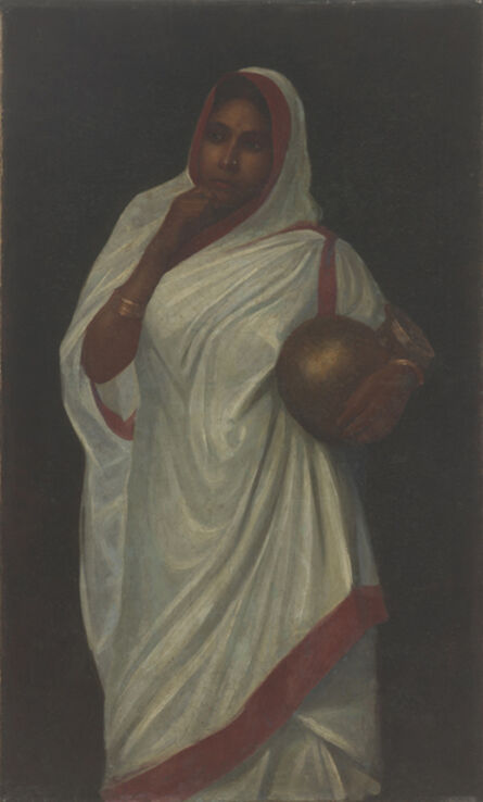 Hemen Majumdar, ‘Untitled (Lady in Sari)’, NA