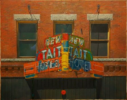 Joseph McNamara, ‘NEW TAIT HOTEL (as seen from the Hotel Finlen, Butte, MT)’, 2015