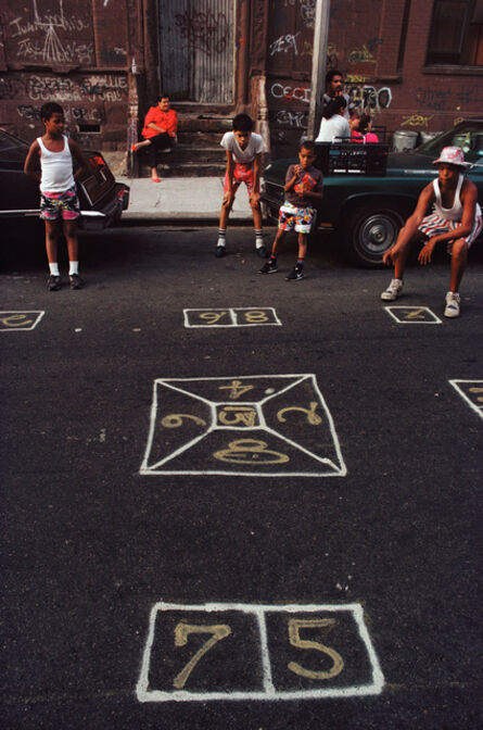 Joseph Rodriguez, ‘Skeely Street Game, Spanish Harlem, NY’, 1987