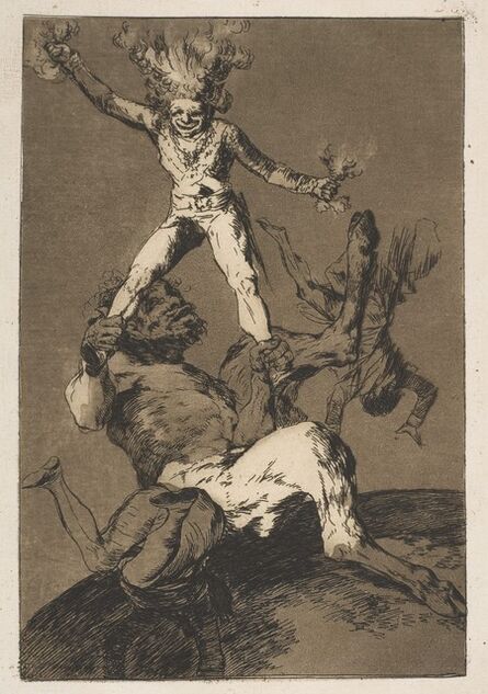 Francisco de Goya, ‘SUBIR Y BAJAR (RISE AND FALL)’, 1799