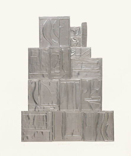 Louise Nevelson, ‘The Great Wall, Lead’, 1970