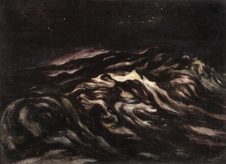 Xia Xiaowan 夏小万, ‘Earth and Sky - A Night on Bald Mountain  天地系列之荒山之夜’, 1983