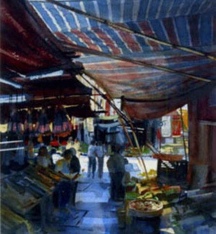 Alexander Creswell, ‘Hong Kong, Dried Fish Stall’