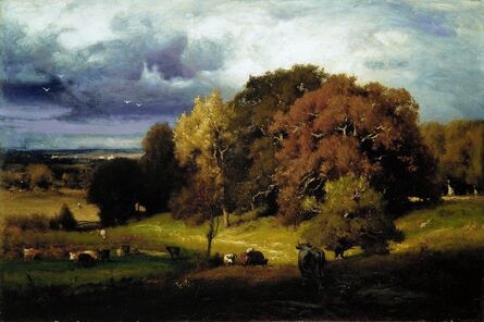 George Inness, ‘Autumn Oaks’, ca. 1878