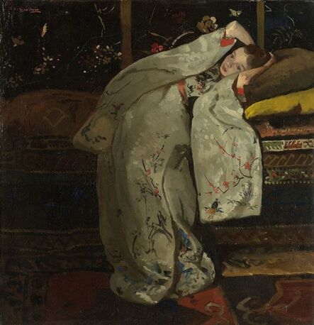 George Hendrik Breitner, ‘Girl in a White Kimono’, 1894
