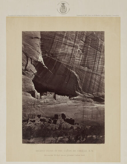 Timothy H. O'Sullivan, ‘Ancient Ruins in the Cañon de Chelle, New Mexico’, 1873