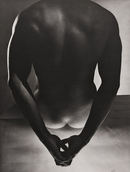 Horst P. Horst, ‘Male Nude (Hands Behind Buttocks)’, 1952