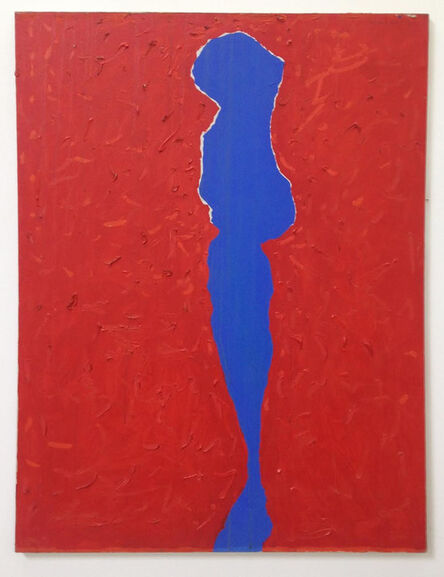 Emerson Woelffer, ‘Blue Figure’, 1971