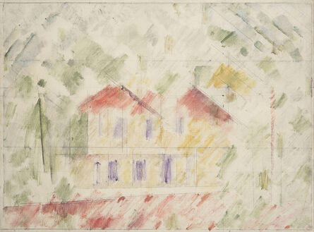 Godfrey Miller, ‘(Old Houses, Paddington)’, 1950-1955