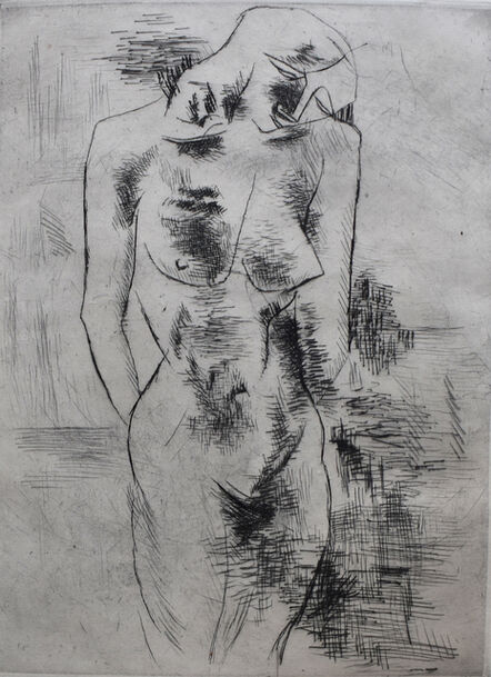 Georges Braque, ‘Nude Study (Nude) ’, 1907-08/53