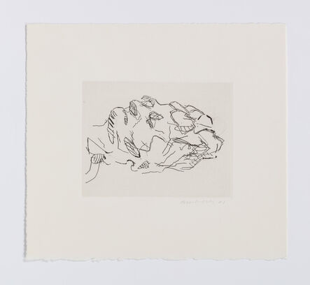 Frank Auerbach, ‘Sleep’, 2001