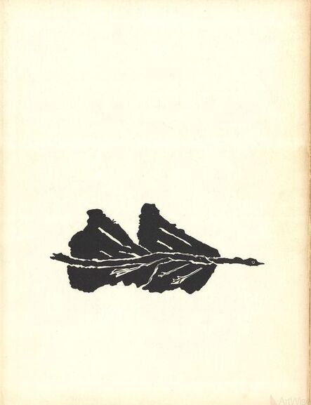 Georges Braque, ‘Oiseaux Noir’, 1960