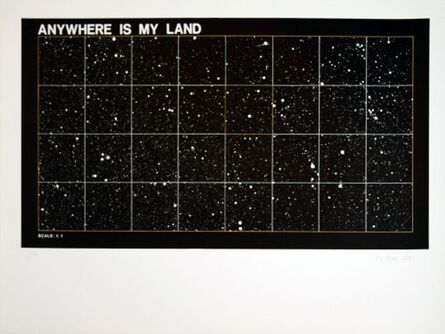 Antonio Dias, ‘Anywhere is My Land’, 1975