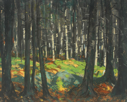 Robert Henri, ‘Sunlight in the Woods’, 1918