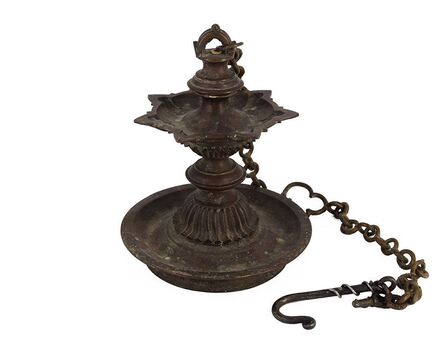 Unknown Artist, ‘Oil Lamp in Bronze Of Aceh’, 20th century