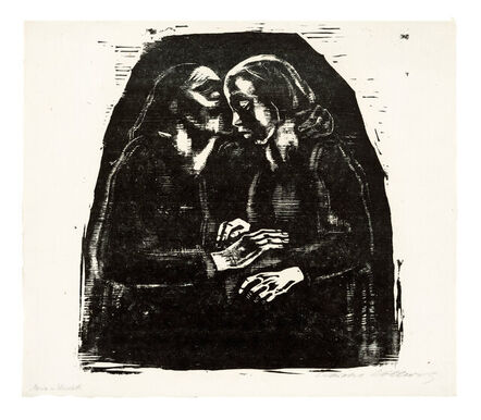 Käthe Kollwitz, ‘Maria und Elisabeth’, 1929