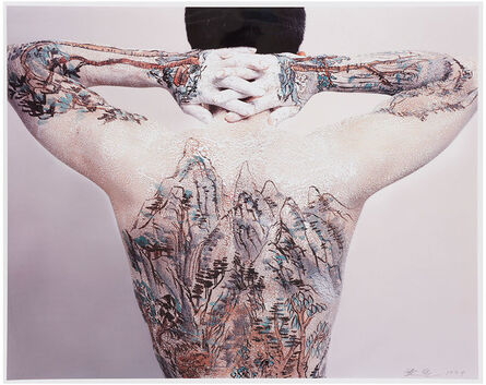 Huang Yan, ‘Chinese Shan-Shui (landscape)—Tattoo’, 1999
