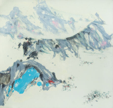 Hu Chi-Chung 胡奇中, ‘Mountain Ranges (Painting 7211)’, 1972