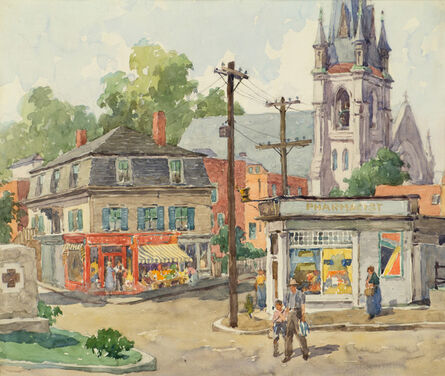 James J. Grant, ‘St. Ann's Church, Prospect Street, Gloucester’, 19th -20th Century