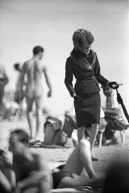 Jerry Schatzberg, ‘Naked Beach’, 1962