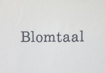 Lien Botha, ‘Blomtaal’, 2019