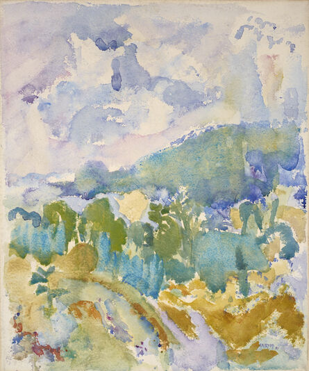 John Marin (1870-1953), ‘Hudson River Valley’, 1911