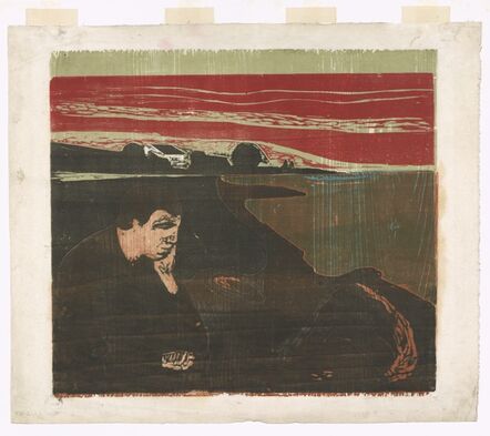 Edvard Munch, ‘Melankoli III (Melancholy III)’, 1896