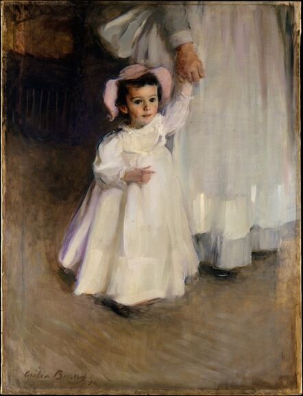 Cecilia Beaux, ‘Ernesta (Child with Nurse)’, 1894