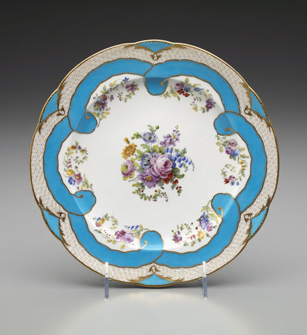 Sèvres Porcelain Manufactory, ‘Two Plates (Part of a Dessert Service)’, 1782