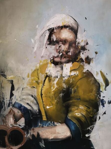 Florian Eymann, ‘Interpretation of La Laitière, After Johannes Vermeer’, 2019