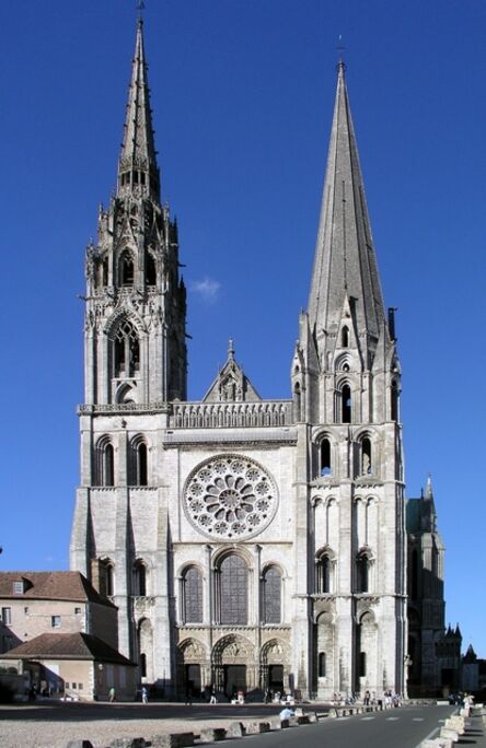 ‘Chartres Cathedral (the Cathedral of Notre-Dame)’, ca. 1134