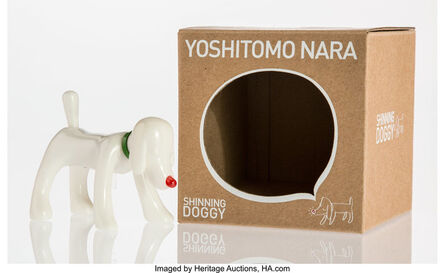 After Yoshitomo Nara, ‘Shinning Doggy (White)’, 2015
