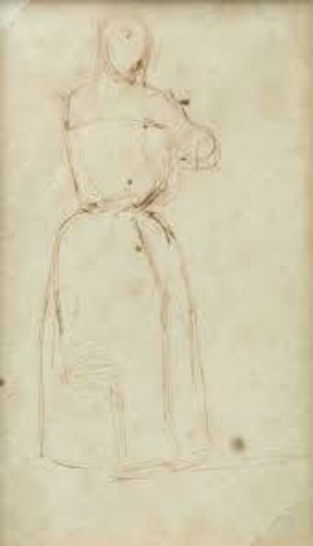 James Abbott McNeill Whistler, ‘A Woman in Her Chemise’, ca. 1858
