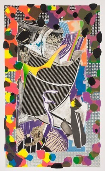 Frank Stella, ‘The Battering Ram, from Moby Dick Deckle Edges’, 1993