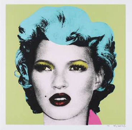 Banksy, ‘Kate Moss Green Turquoise (Signed)’, 2005