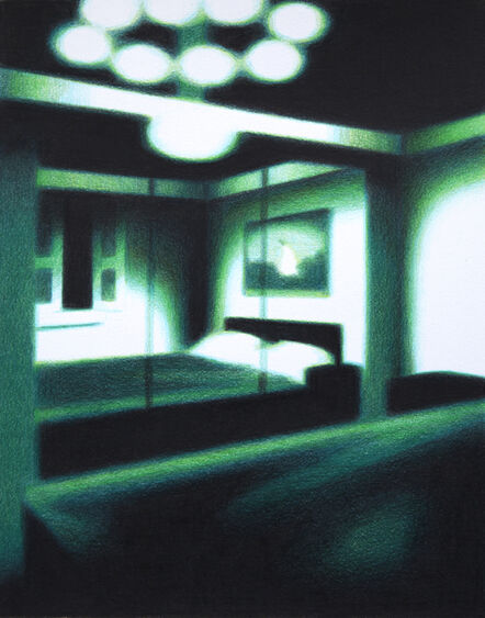 Steffen Kern, ‘Bed and mirror’, 2021
