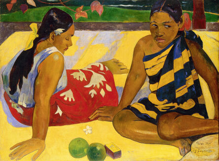 Paul Gauguin, ‘Parau api (What's news?)’, 1892