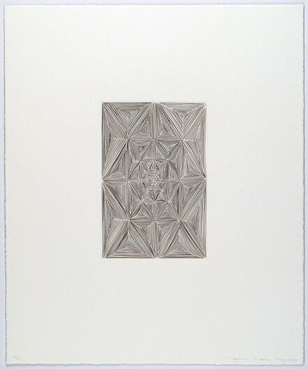 James Siena, ‘Coffered Rectangle’, 1995-2019